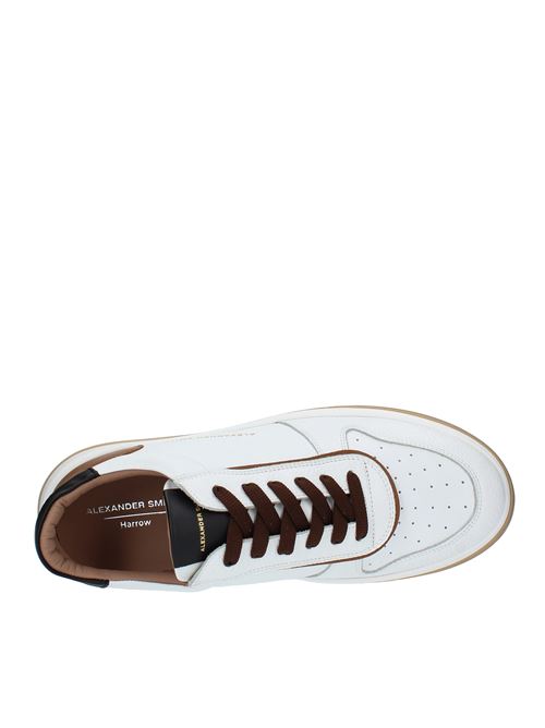 Sneakers in pelle ALEXANDER SMITH | T1U 70WCN HARROWBIANCO-COGNAC